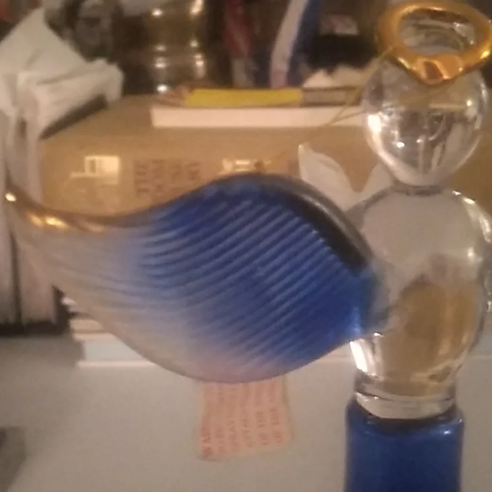 Hand blown glass angel - Picture 5 of 6